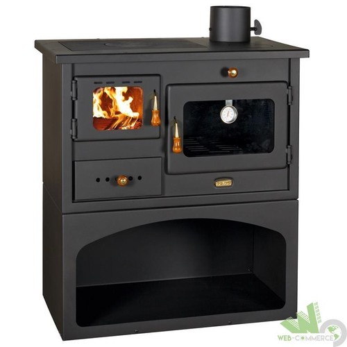 Cucina stufa legna - legna, con