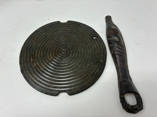 Antica piastra bruciatore con
