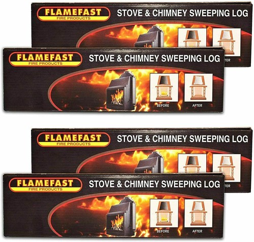 Flamefast stufa camino - 4x,